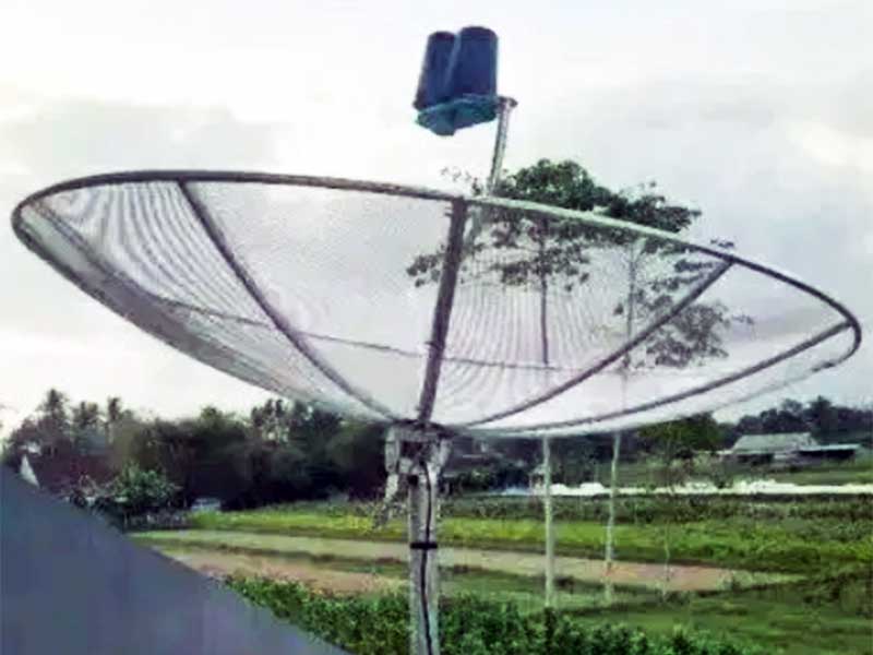 Cara setting pengaturan antena telkom 4